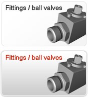 Fittings / ball valves